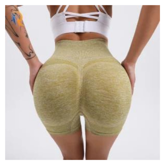 Pantalones Amarillo Corto para Yoga